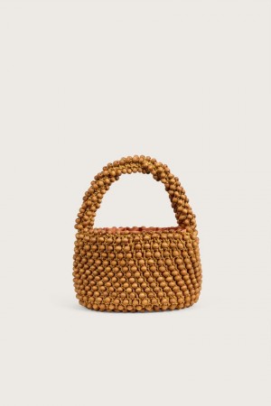 Cult Gaia Cora Mini Tote Ruskea | RBYI54016