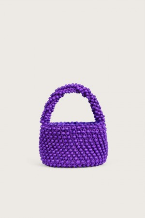 Cult Gaia Cora Mini Tote Violetit | POJS58690