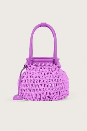 Cult Gaia Enya Tote Violetit | ZOAQ18723