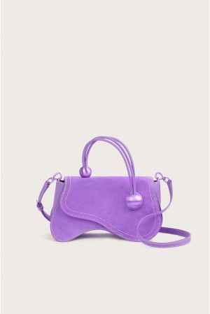 Cult Gaia Kazia Crossbody Laukku Violetit | KNSV25089