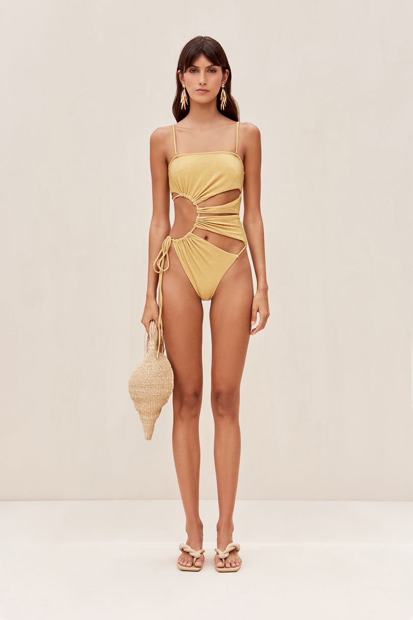 Cult Gaia Allegra One Piece Body Beige | RPIL29658