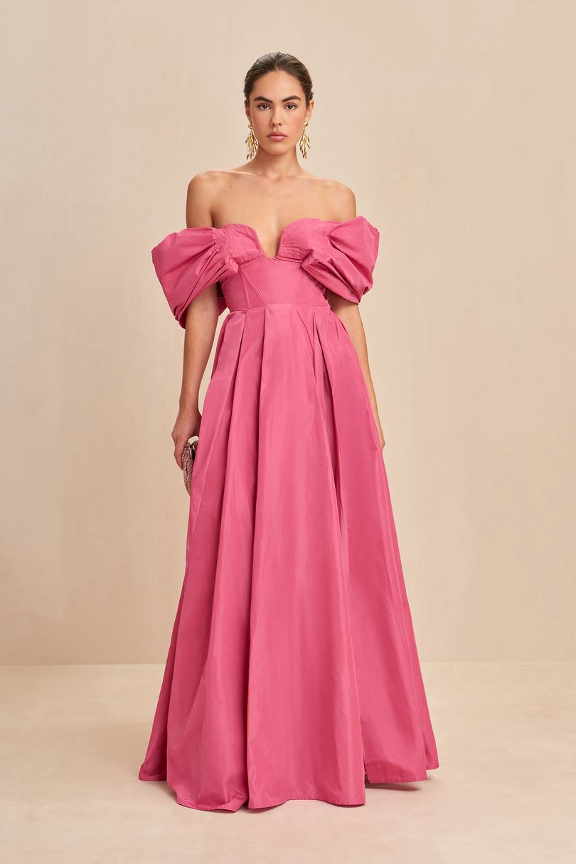 Cult Gaia Aviva Gown Mekko Pinkki | LDVH65209