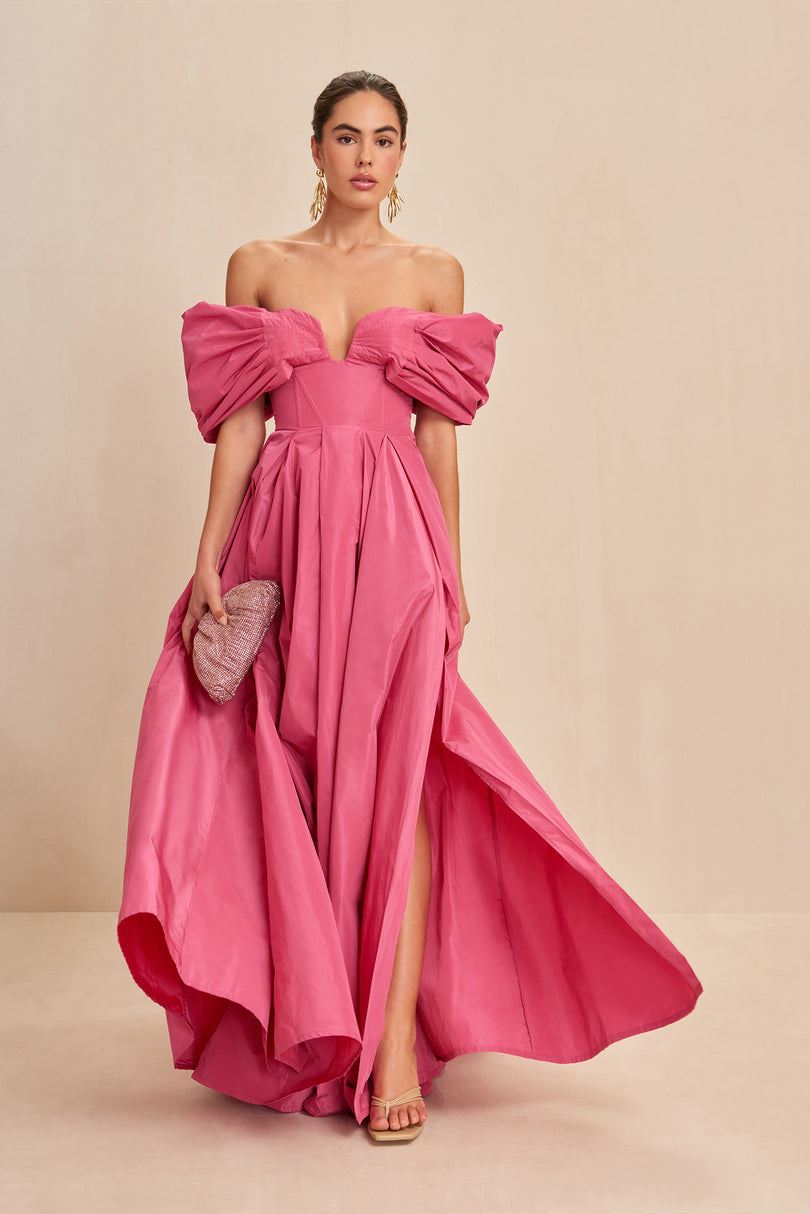 Cult Gaia Aviva Gown Mekko Pinkki | LDVH65209