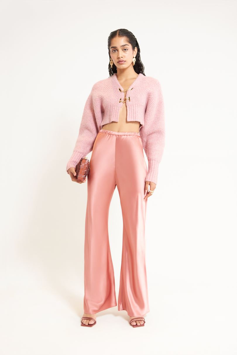 Cult Gaia Casella Knit Neuletakki Pinkki | LAMU63912