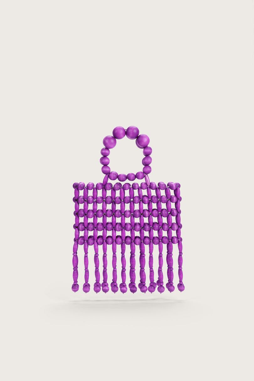 Cult Gaia Clara Tote Violetit | WFPO05364