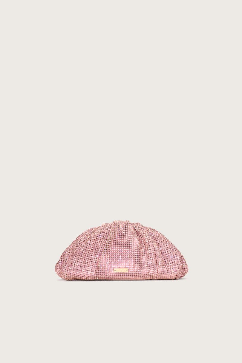 Cult Gaia Jaala Nano Rhinestone Kirjekuorilaukku Pinkki | VEGP27594