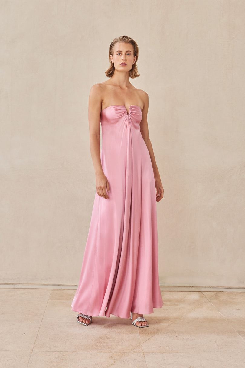 Cult Gaia Janelle Gown Mekko Pinkki | JIAQ68157