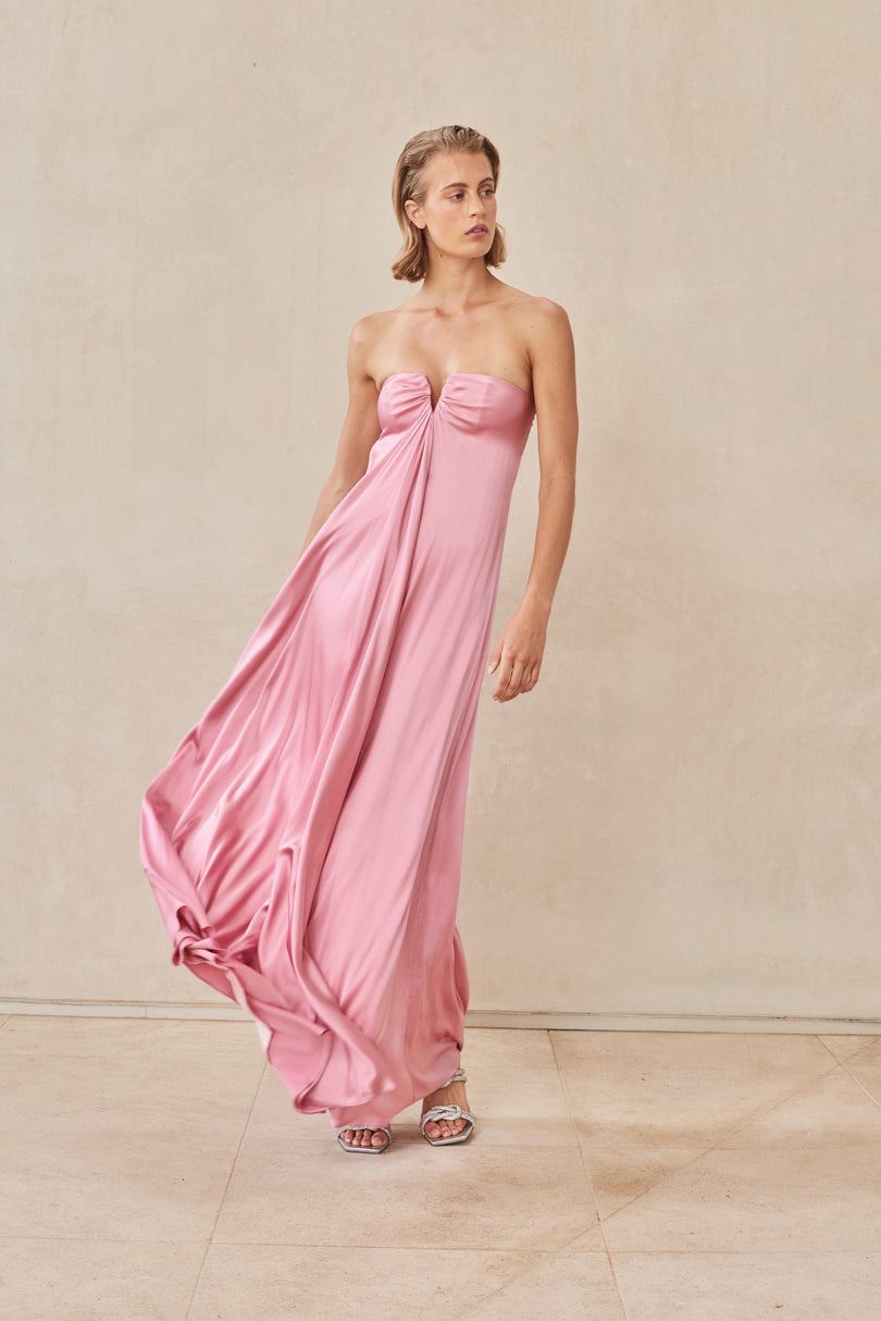 Cult Gaia Janelle Gown Mekko Pinkki | JIAQ68157