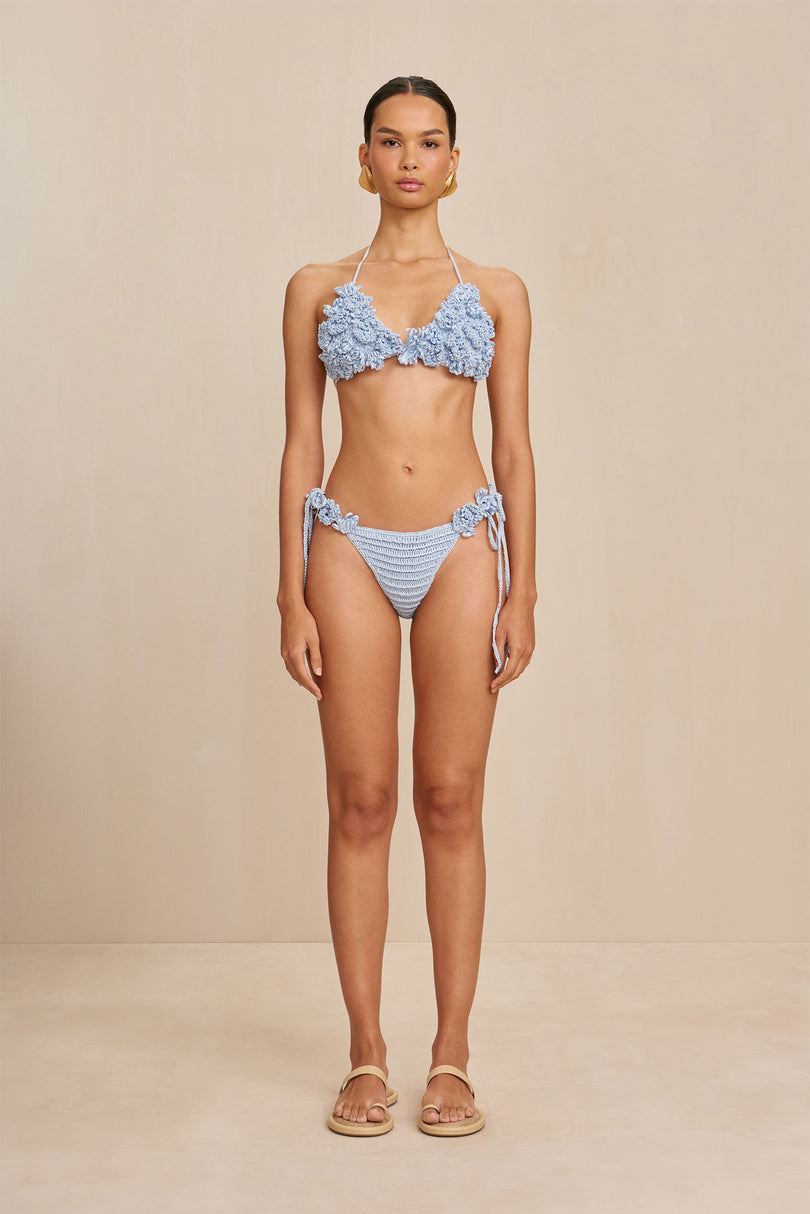 Cult Gaia Pola Crochet Bikinihousut Sininen | LDMI13608