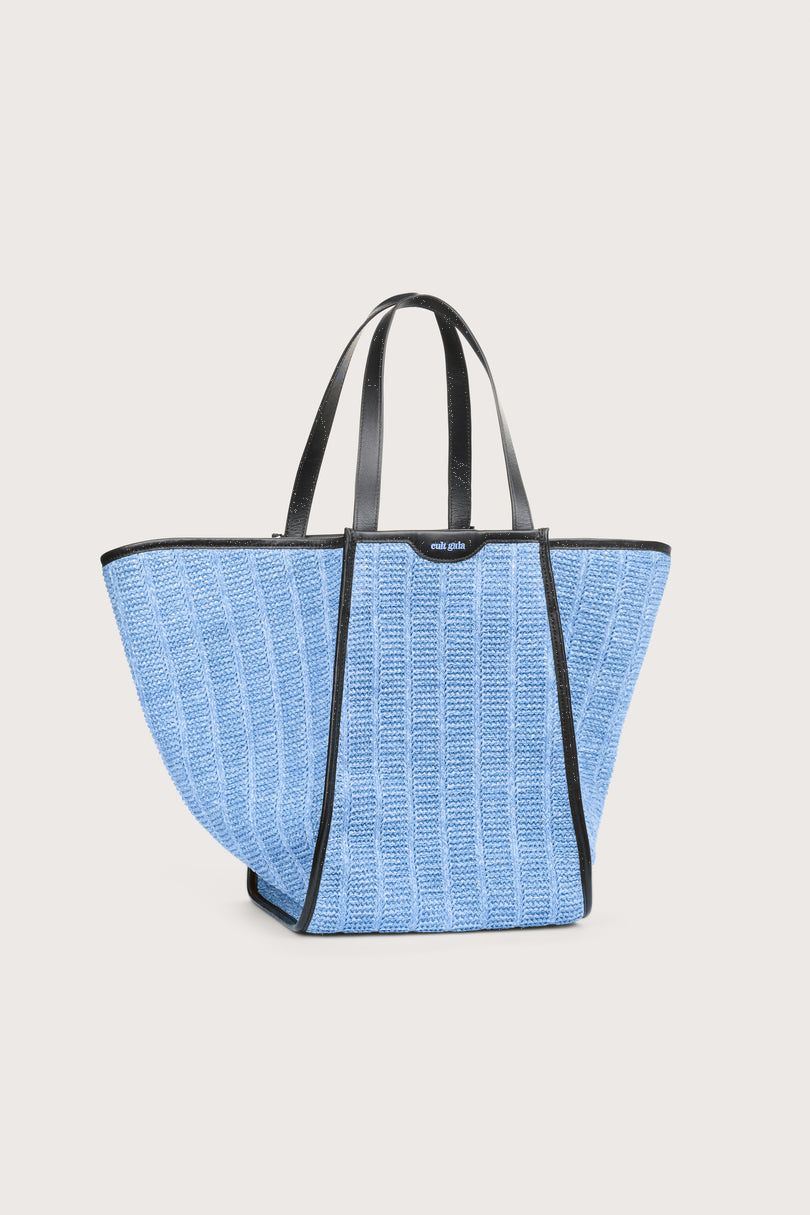 Cult Gaia Sadie Tote Vaaleansininen | YENJ39782