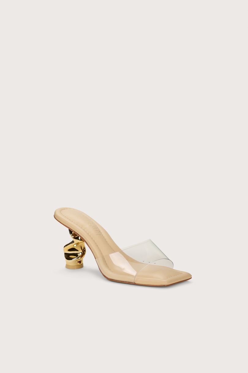 Cult Gaia Scrunch Sandaalit Beige | BOKY83751