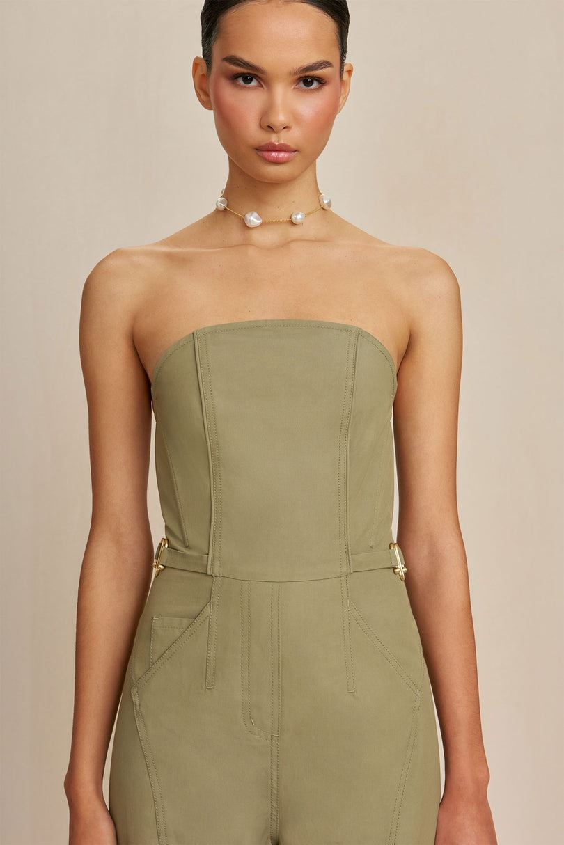 Cult Gaia Virginia Jumpsuit Vihreä | FBET94063