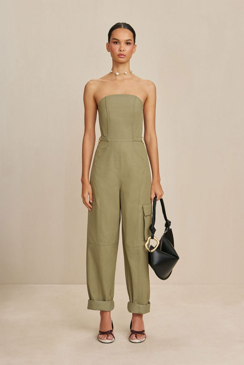 Cult Gaia Virginia Jumpsuit Vihreä | FBET94063