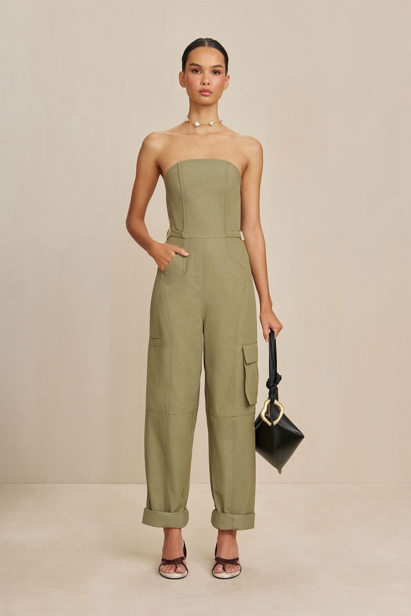 Cult Gaia Virginia Jumpsuit Vihreä | FBET94063