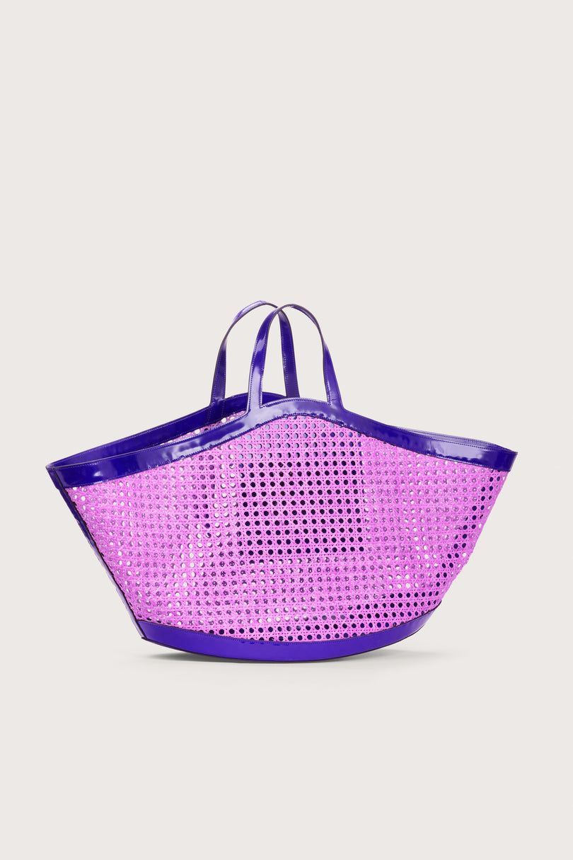 Cult Gaia Yara Tote Violetit | WXDU65037